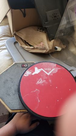 2 practice drum pads