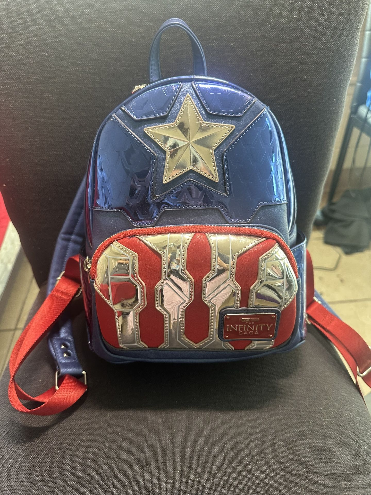 Captain America Loungefly Back Pack