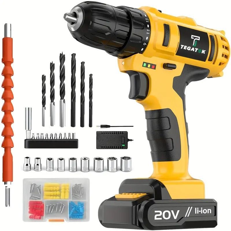 Cordless impact power drill