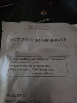 Anti-Freezing Membrane ETG1 28x28cm