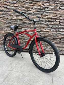 Huffy Cranbrook 26 inch Beach Cruiser Metallic Red