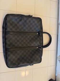 Louis Vuitton Damier Graphite Porte-Documents Voyage PM Briefcase – Black/Grey