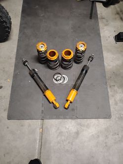 Rear lowering springs and shocks
