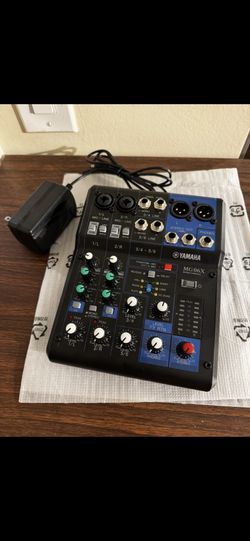 YAMAHA MG06X  BRAND NEW MIXER HAVE EFFECTS 