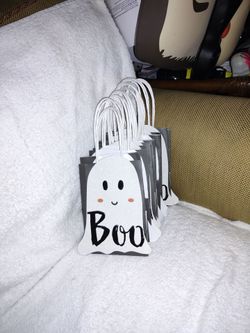 Halloween Ghost 'Boo' Gift Bags Set