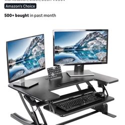 Free Adjustable Stand Up Desk Converter 