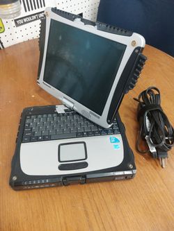 Panasonic Toughbook Model CF-19 Laptop Computer Tablet Please Read
