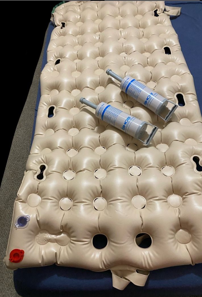 EHOB Waffle M.A.D Mattress Overlay, w/ 2 Pumps