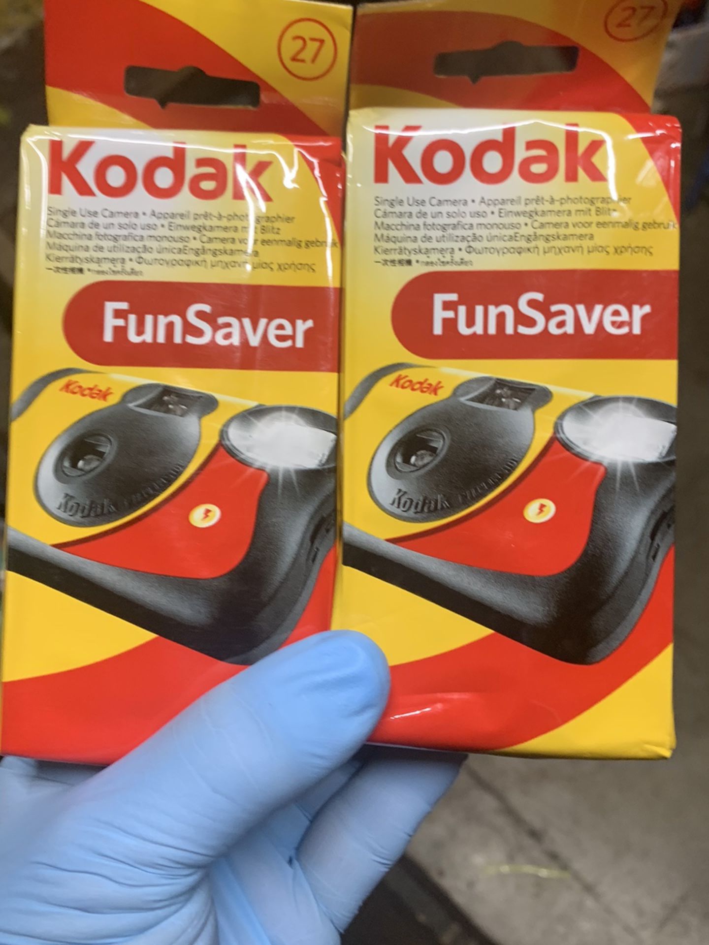 Kodak Fun Savers Camara 27 Pics Selling Both For0