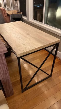Wooden desk