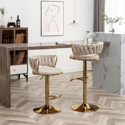 New Velvet Bar Stools