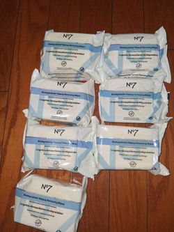 No7 Biodegradable Makeup Removing Wipes – 7 Packs