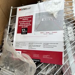 Closet Maid Shelf Lot Of Items