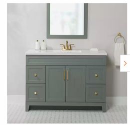 48” BATHROOM VANITY NEW