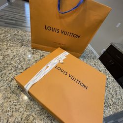 Louis Vuitton Empty Box Bag Bow Dustbag