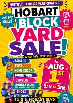 Yard Sale
