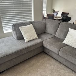 Gray, Sectional Sofa