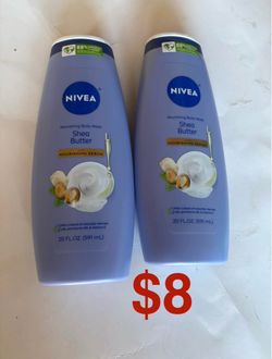 Nivea Shea Butter Nourishing Body Wash 2-Pack