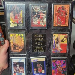 Micheal Jordan Cards Removable