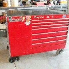 Snap on tool box wt tool or without ok no not