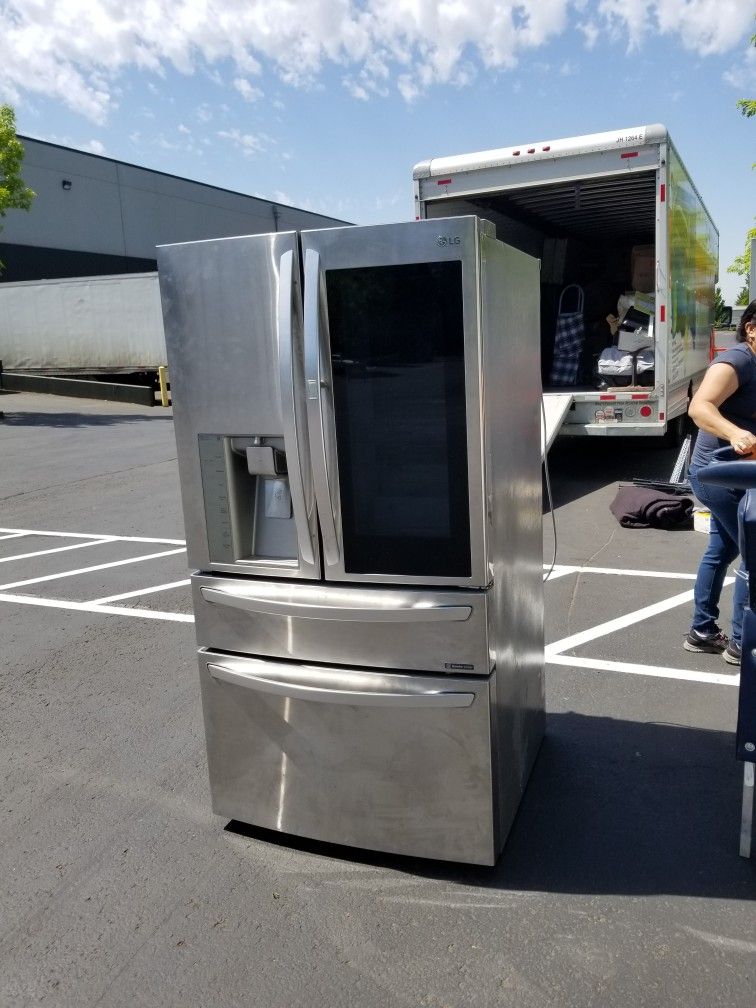 L.G. Instaview Refrigerator Originally Over $3200