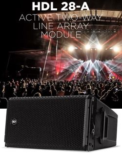 RCF HDL28A 2200 Watts Line Array Made In Italy 🇮🇹
