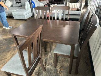 🍽️ NEW 5-Piece Dining Set $349 • Assembled & Ready