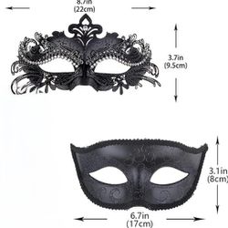 Couples Masquerade Masks