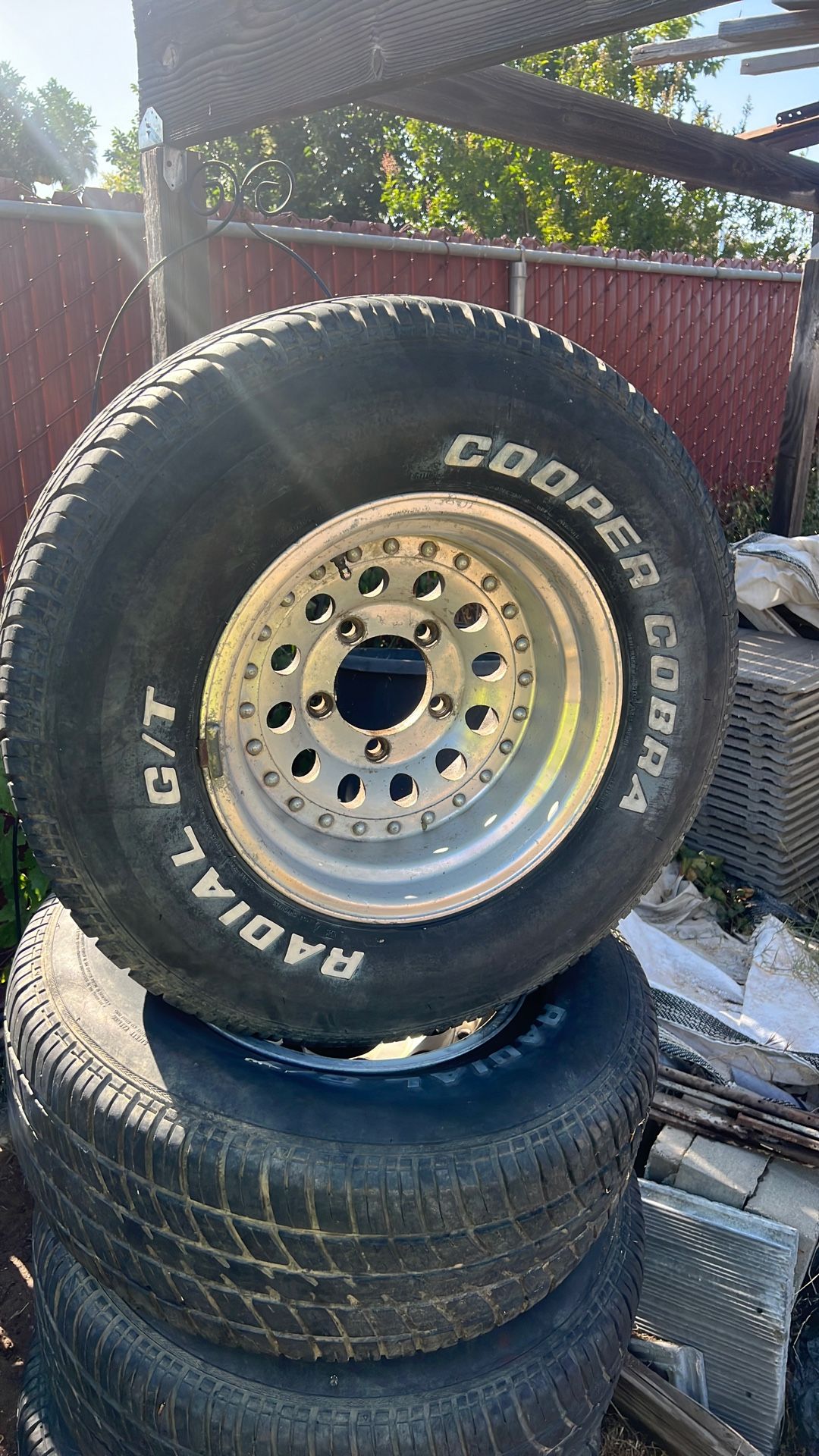 5 Lug Aluminum Rims With Tires
