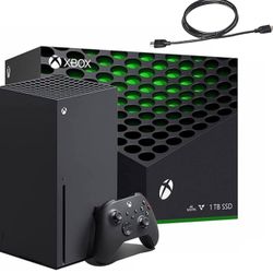 Xbox Series X : Gaming Console, 1TB SSD, Includes Xbox Wireless Controller, 4K Gaming, 120FPS - Carbon Black