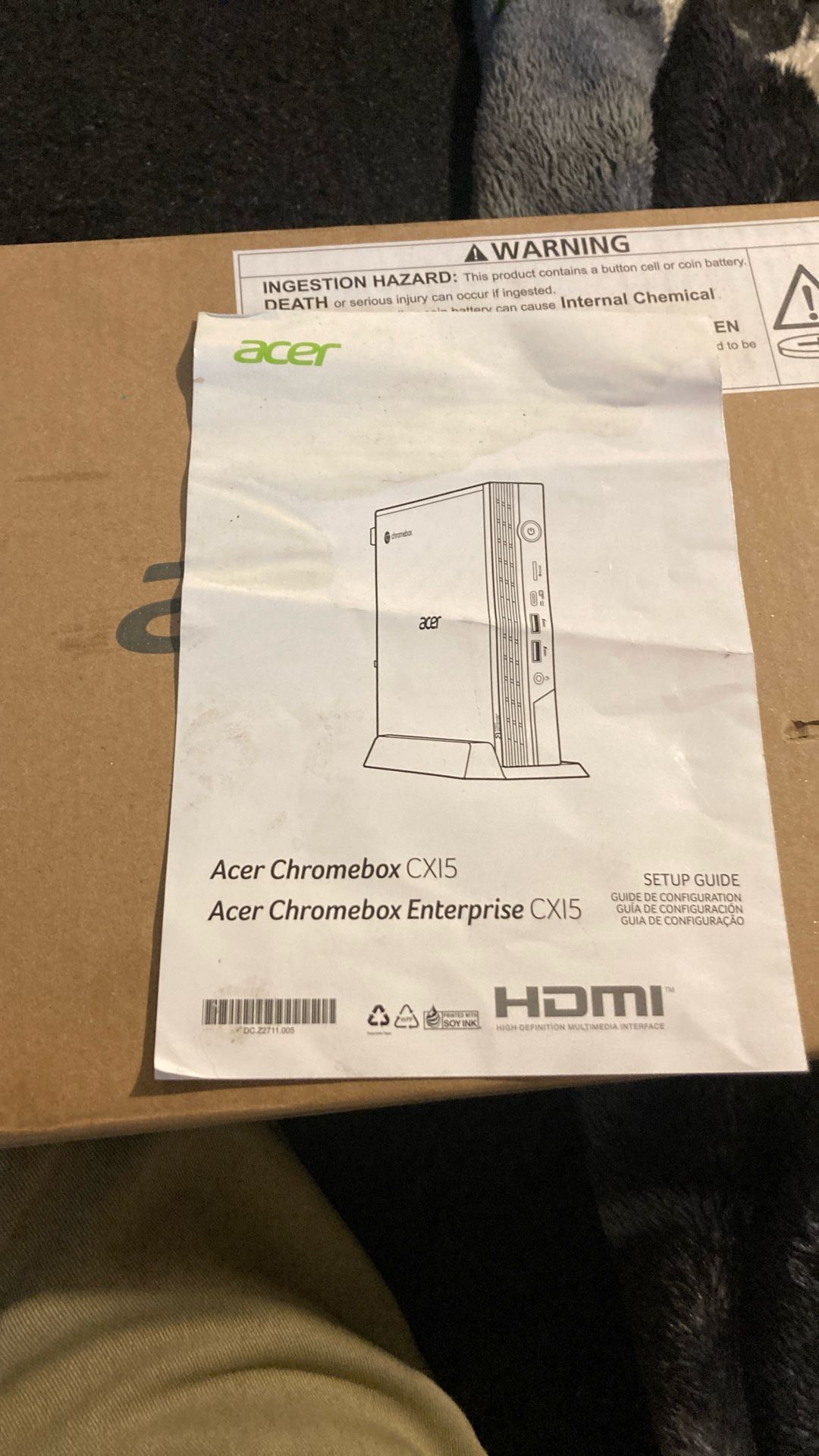 Acer. Chrome box Cxi5