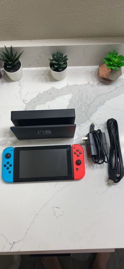 Nintendo Switch with Dock and Cables