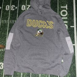 Grey & Yellow Under Armour Ducks Hoodie