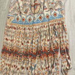 Boho Fringe Skirt