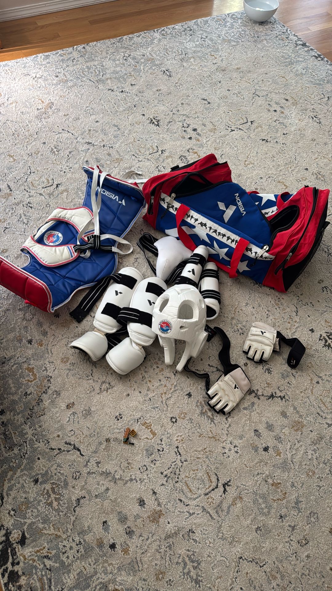 TaeKwonDo TKD Sparring Gear - Complete Set - Size small