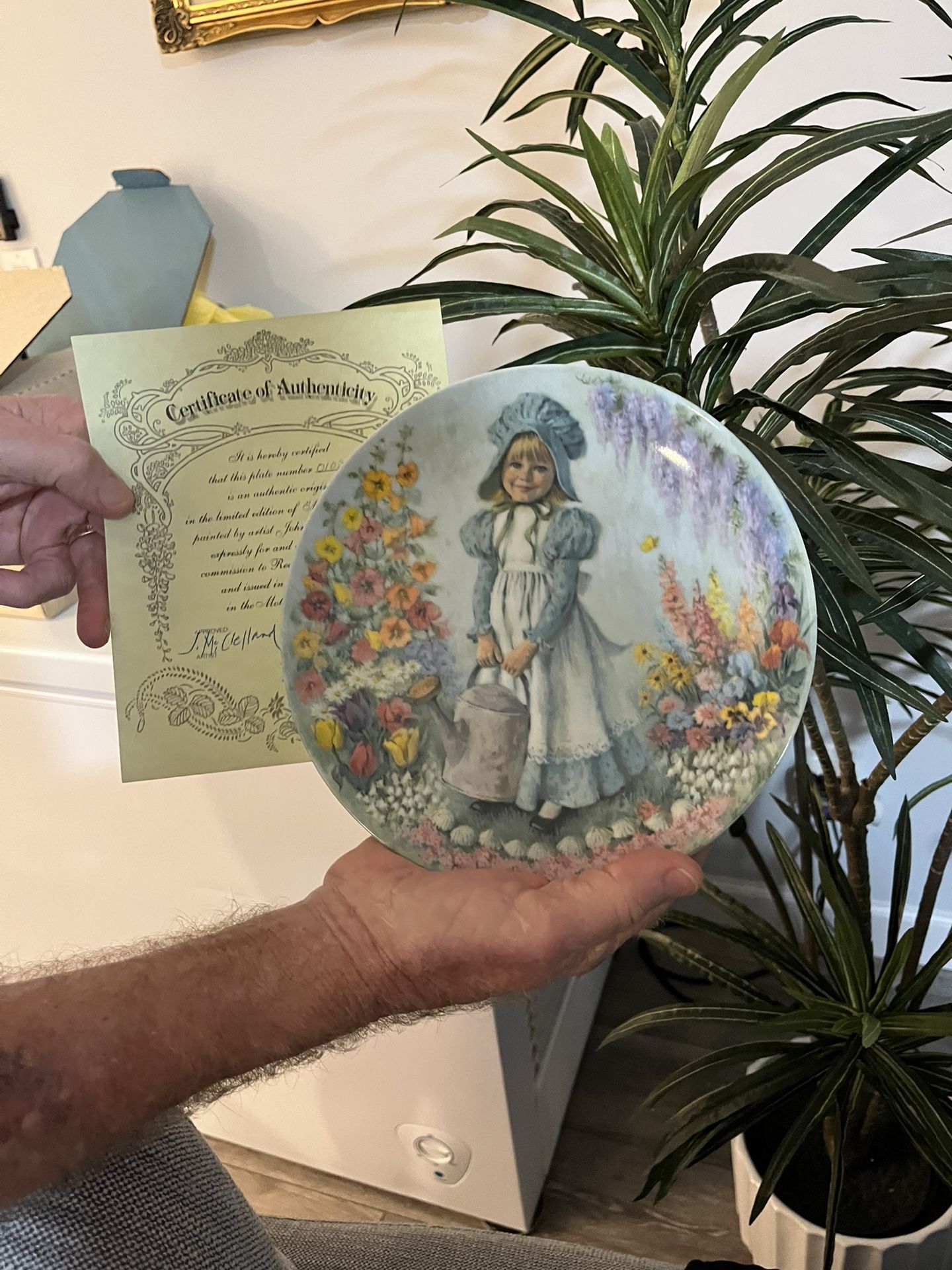 John Mc Clelland Vintage Mother Goose Series Plates
