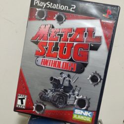 Metal Slug Anthology PS2 