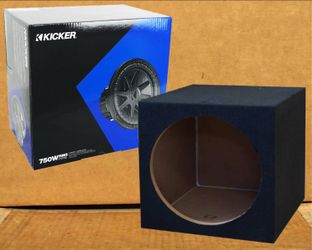 Kicker 15" Dual Voice Coil Subwoofer CompVX CVX15 2000 Watts Sealed Enclosure Package 🚨 Payment Options Available 🚨 No Credit Needed 🚨