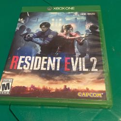 Xbox one resident evil two