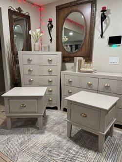 Refinished Modern Bedroom Set