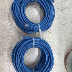 50ft Ethernet Cables (2)