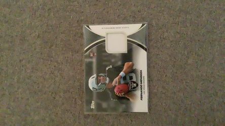 Topps Fernando Mendoza Raiders RC Relic Card