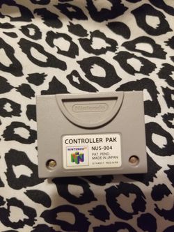 Nintendo 64 controller pak