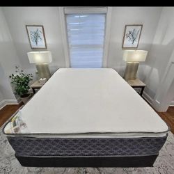 Brand New All Size Mattress | Optional Box & Metal Frame