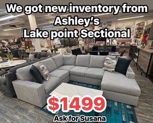 Lake point sectional