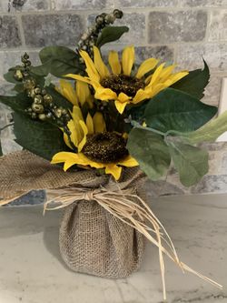 Sunflower decoration