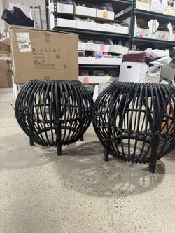 Rattan Wicker Ottoman