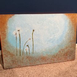 🎨 Acrylic Canvas Painting – 24” x 36” – $10