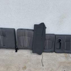 2015 Chevrolet Spark Rear Seating and Trunk Flap