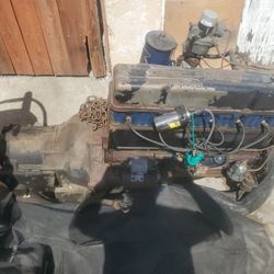 235 Motor And Powerglid Transmission Out Of A 1956